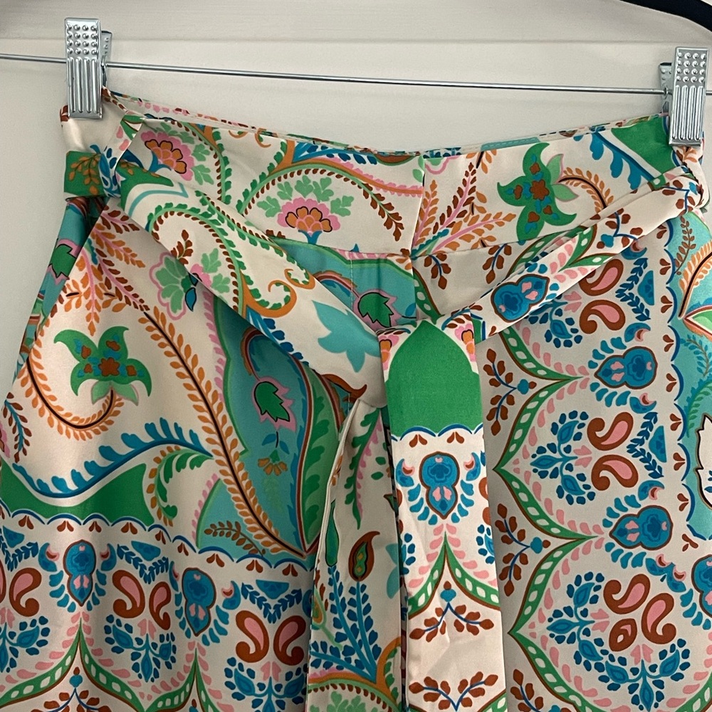 Mango Print Pants NWT - Picture 7 of 9